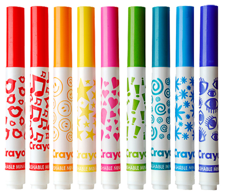 90's nostalgia of crayola markers