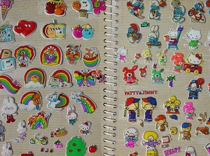 90's nostalgia of awesome stickers