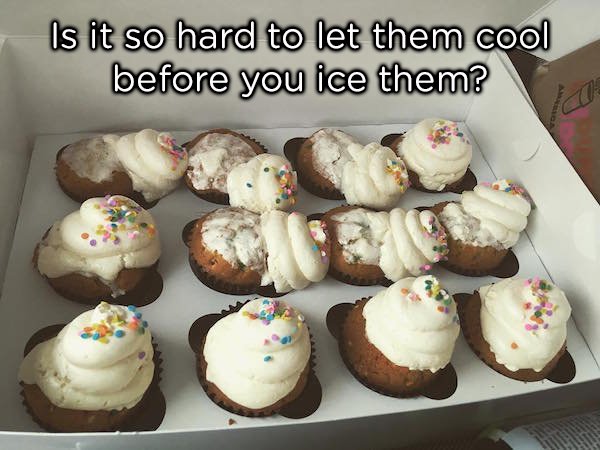 baking - Is it so hard to let them cool before you ice them?