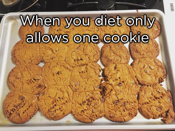 baking - When you diet only allows one cookie