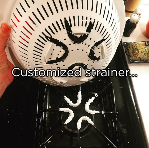 metal - Customized strainer...