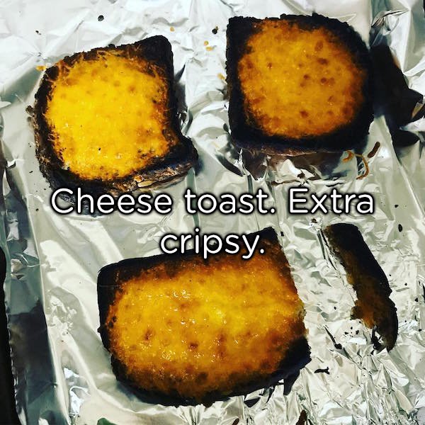 dish - Cheese toast. Extra cripsy.