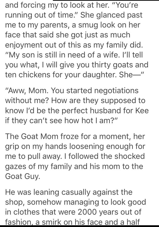 Guy keeps offering goats for girl to marry his son