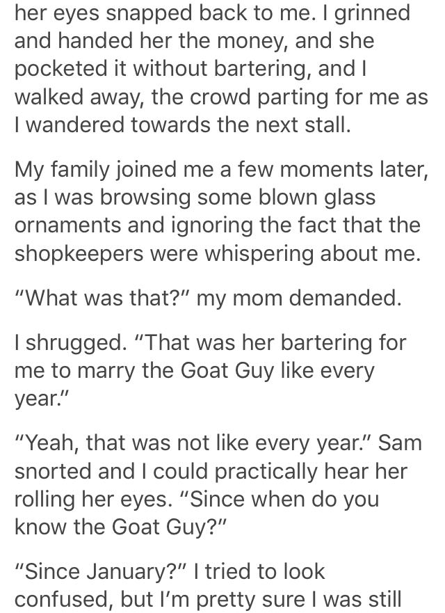 Guy keeps offering goats for girl to marry his son