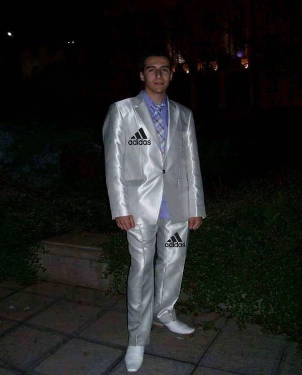 russian suit funny - adidas adidas
