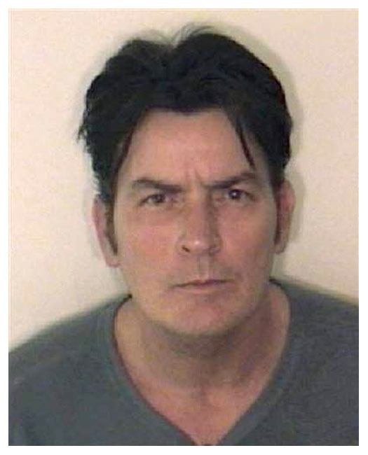 Actor Charlie Sheen was arrested by Aspen, Colorado cops in December 2009 on a domestic violence charge that includes felony assault, felony menacing, and misdemeanor criminal mischief counts. The 44-year-old star of the hit TV show "Two and A-Half Men," who was in the ski resort town with his wife, was booked into the Pitkin County Jail where he posed for the above photo before appearing before a district court judge and posting $8500 bond.