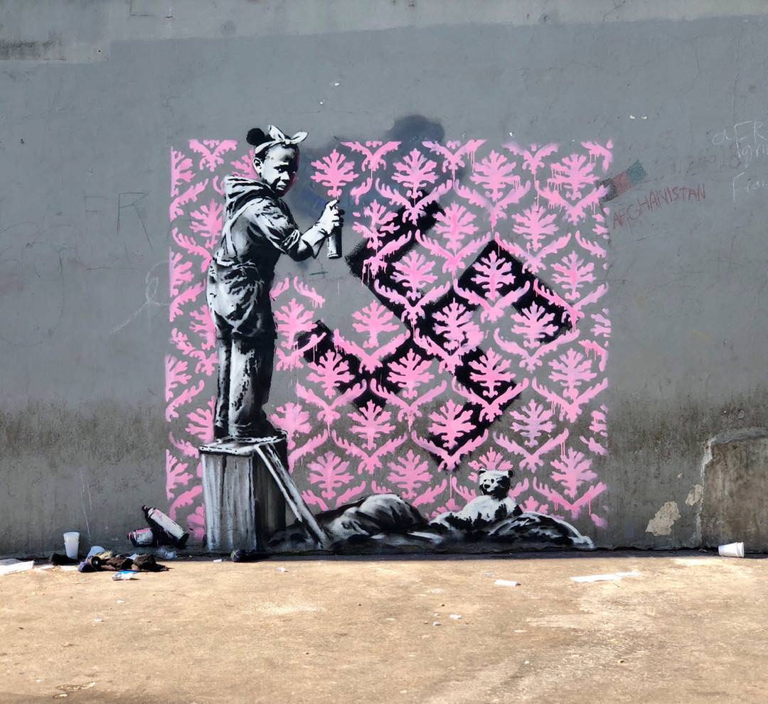 New Banksy in Paris