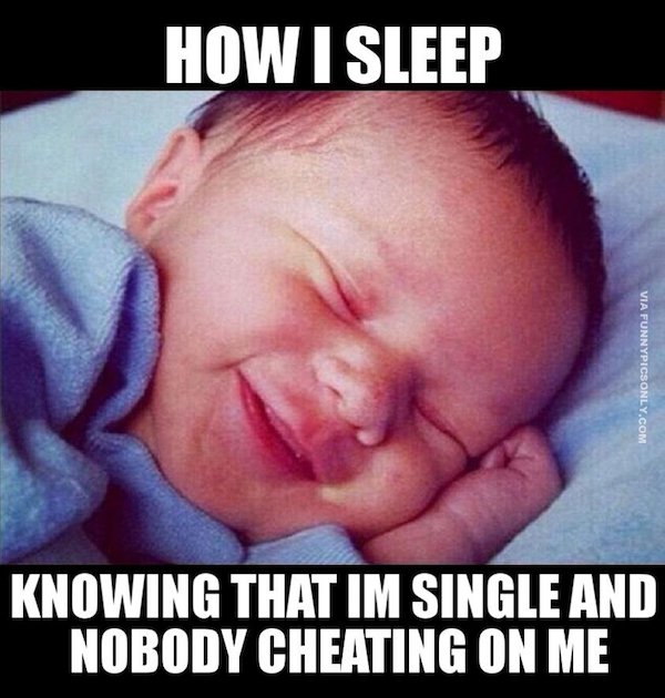 23 pics that sum up the single life
