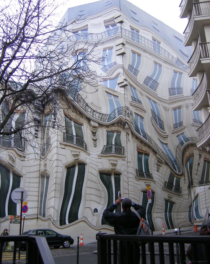 Hausmannian building in Paris