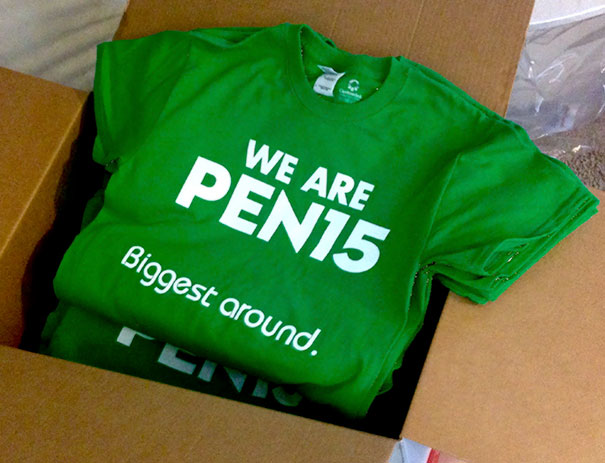 We're The Graduating Class Of Peninsula High This Year. They Told Me I Could Make The T-Shirts. Look What Just Arrived