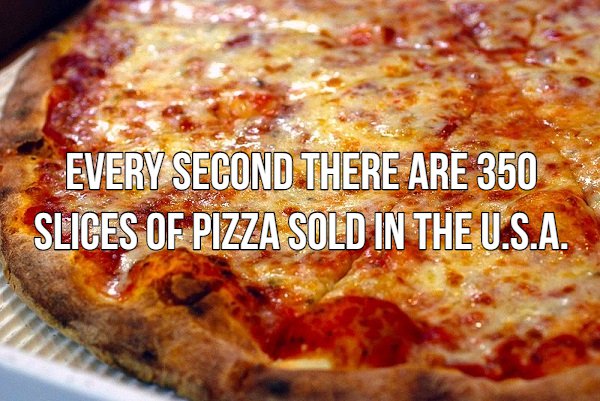 johns bleecker street pizza - Every Second There Are 350 Slices Of Pizza Sold In The U.S.A.