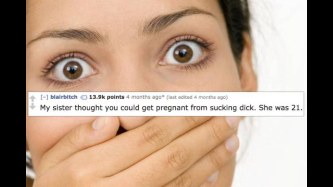 14 people who slept through sex ed