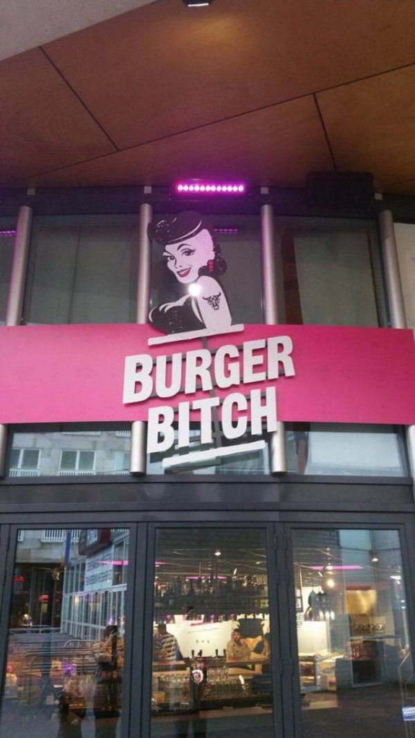 display device - Burger Bitch