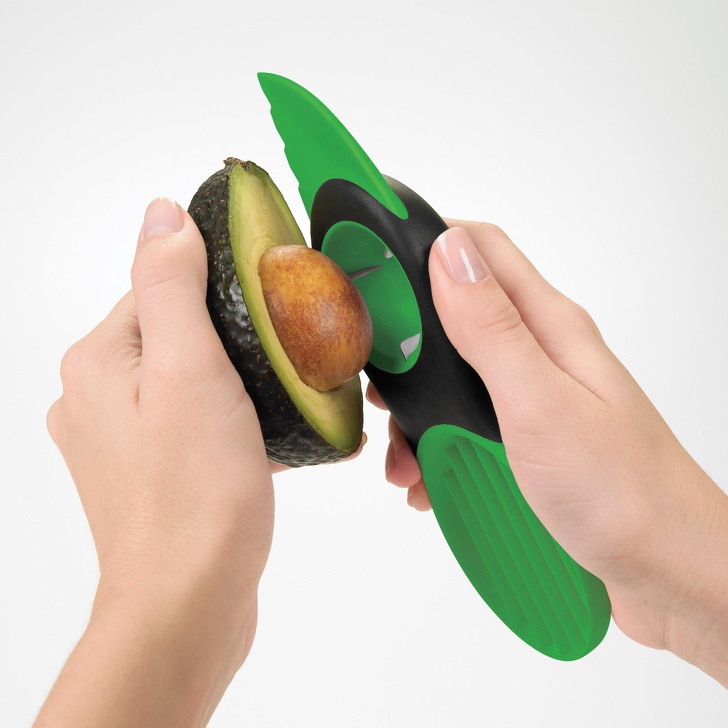 Universal avocado slicer