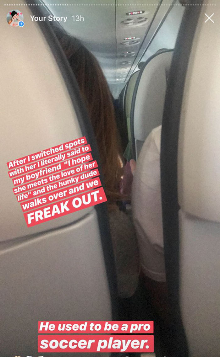 Woman Switches Plane Seats With A Stranger, Live-Tweets New Seat Mates Flirting