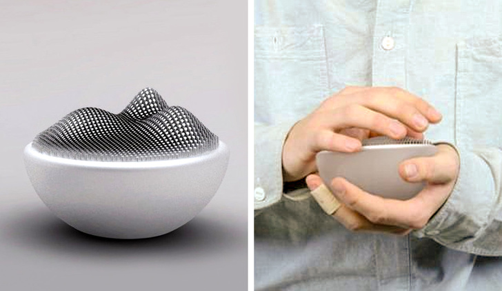 A speaker that allows you to touch music