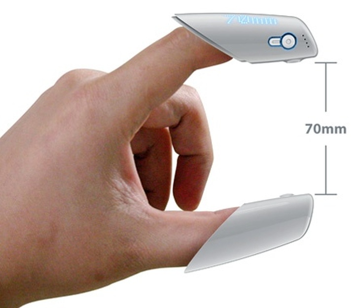 The Smart Finger, a distance-measuring device