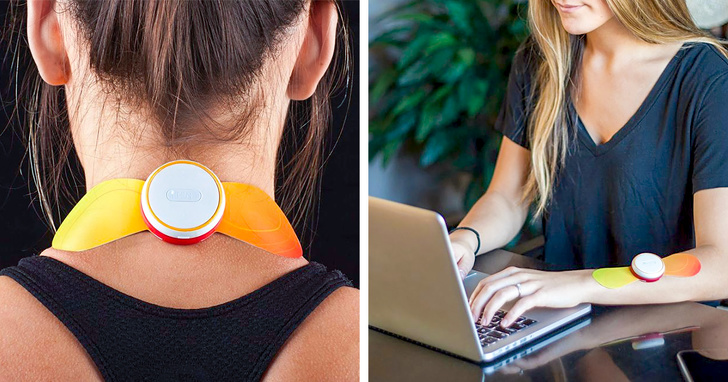 A wearable device that relieves pain