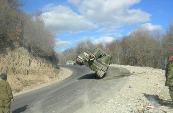 funny tank driving