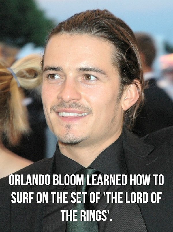 william turner pirates of the caribbean - Orlando Bloom Learned How To Surf On The Set Of 'The Lord Of The Rings'.