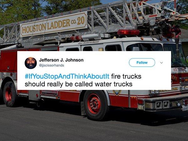 fire apparatus - Houston Ladder C. 20 Jefferson J. Johnson Aboutit fire trucks should really be called water trucks