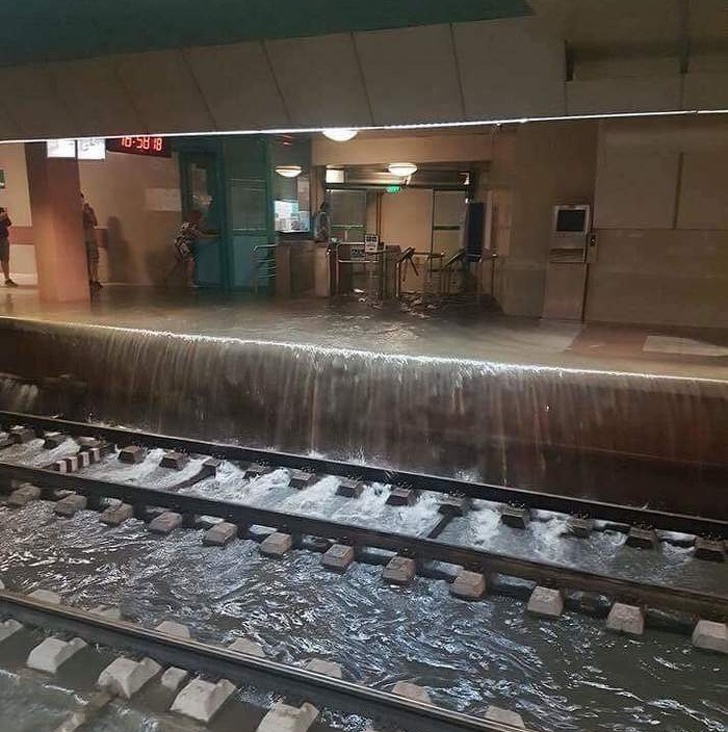 sofia metro flood