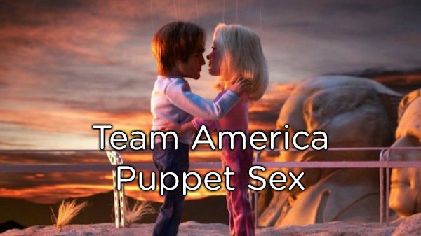 Anything made by South Park creators Trey Parker and Matt Stone is going to push things to the extreme. Team America had to be re-cut an incredible 9 times before the MPAA would even give it an “R” rating. Apparently, much of this grief stemmed from the genitalless puppets humping each other. The scene had to be significantly cut down and edited.