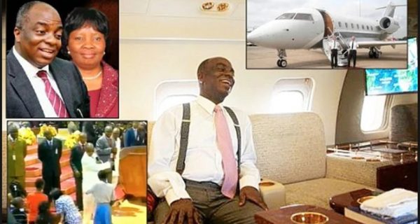 The richest preacher in the world is David Oyedepo of Nigeria, with a net worth of $150 Million. The 63-year old pastor owns 2 private jets, a $10 million house, and controls churches in 45 African nations.