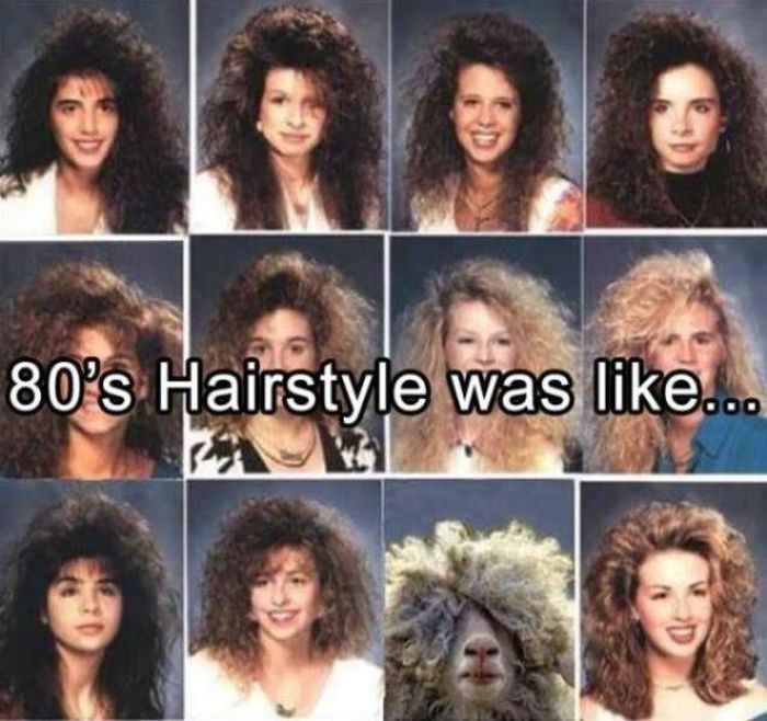 80s yearbook - 80's Hairstyle was ...