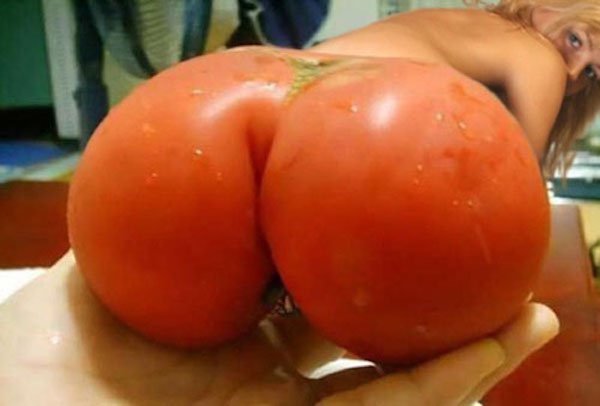 fruits that look like butts