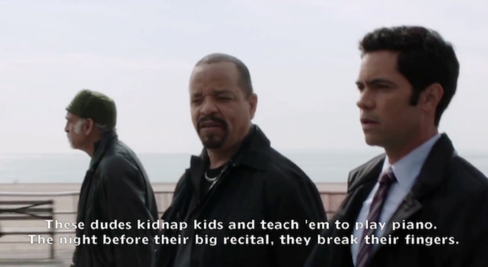 ice t one liners - These dudes kidnap kids and teach 'em to play piano. The night before their big recital, they break their fingers.
