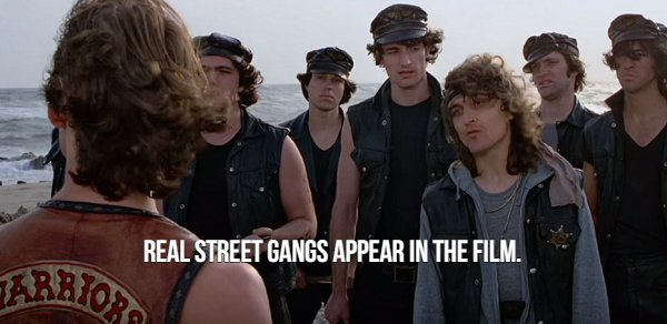 warriors film - Real Street Gangs Appear In The Film.
