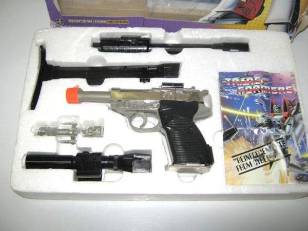 Megatron Gun. An original, mint-in-box recently sold at auction for $4,000.