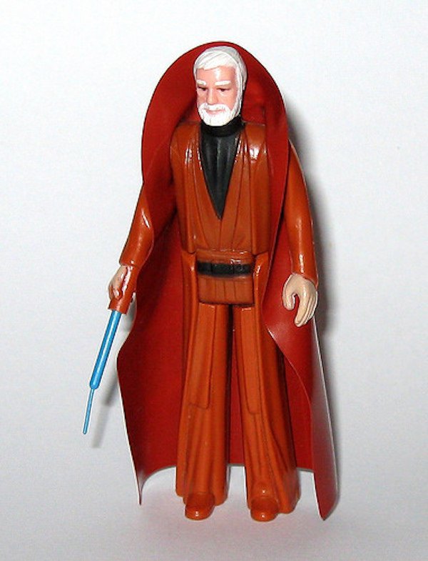 1978 Obi Wan Kenobi figure. Out of the box, this figure could run you at least $2,000, but a mint-in-the-box edition would get you upwards of $6,000.