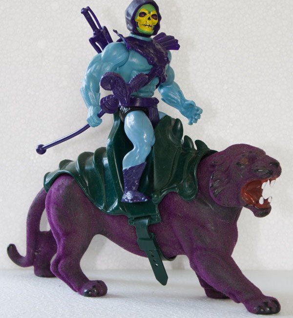 1982 edition Skeletor. This edition of Skeletor can easily fetch upwards of $1,500 at auction.