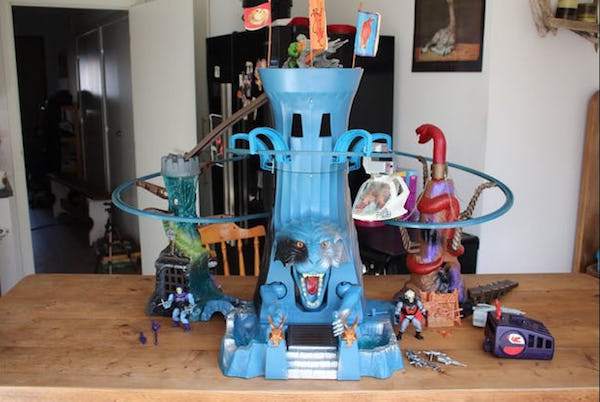 Masters of the Universe Eternia Playset. Currently, if you have a mint-in-box set, it’ll get you over $2,000.