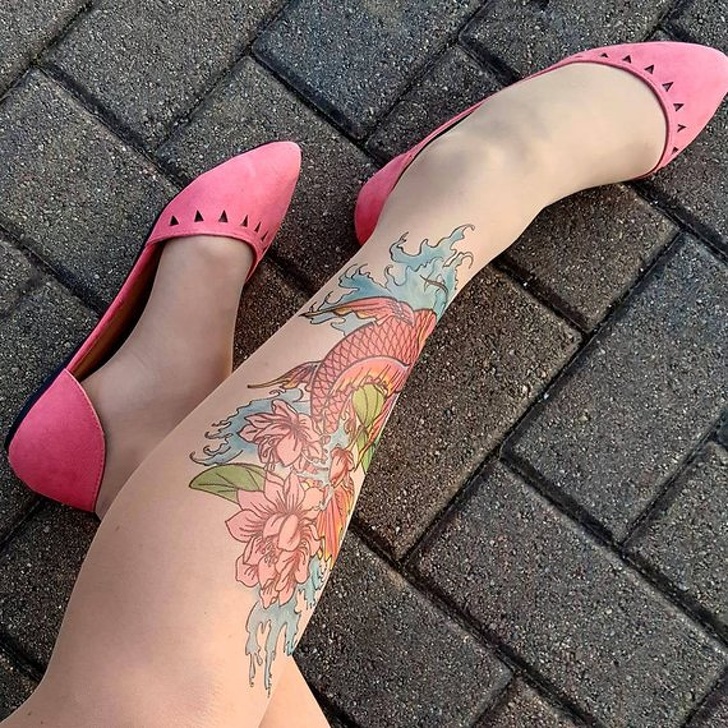 Tattoo tights