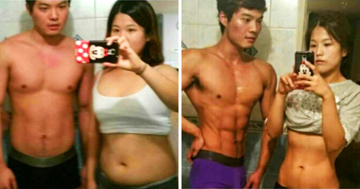 This couple lost weight together in just 5 months