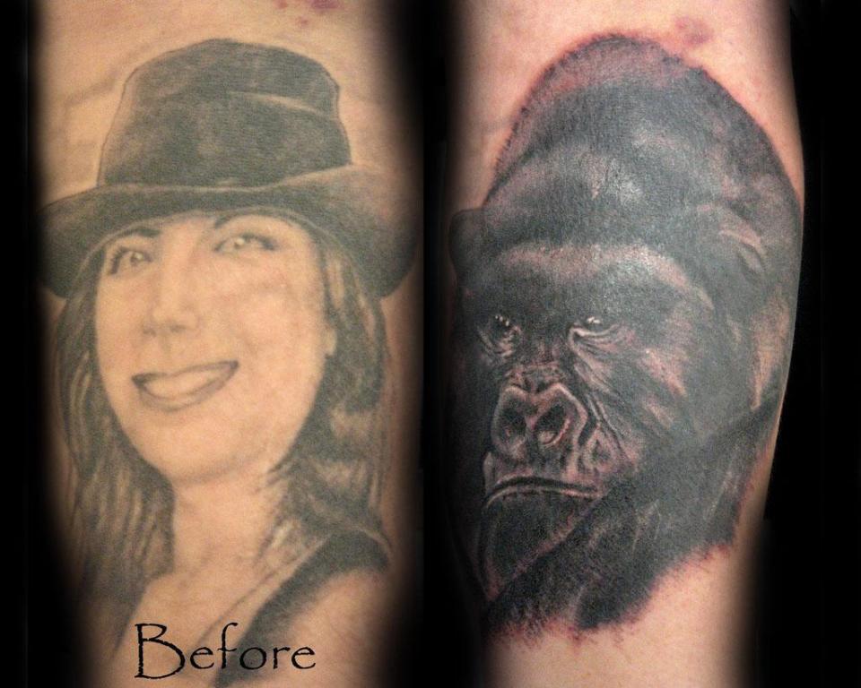 cover up tattoos - Before