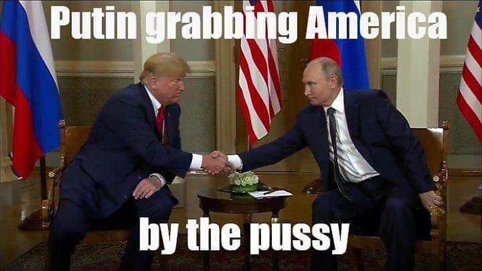 putin grab america by the pussy - Putin grabhing America by the pussy
