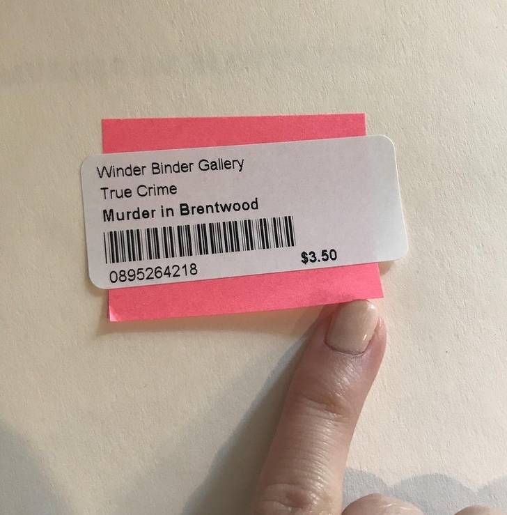 This bookstore puts post-it notes underneath their price stickers so they come off easily.