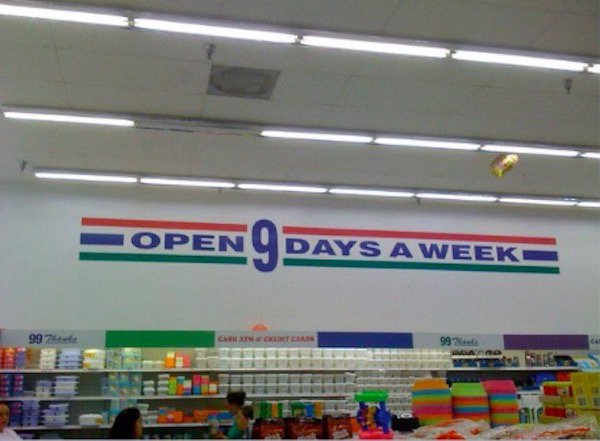 open 9 days a week - Open Open 9 Days A Week Days A Week 99 Calateredit Car 99