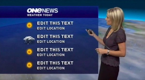 you had one job tv - Onenews Weather Today Edit This Text Edit Location Edit This Text Edit Location Edit This Text Edit Location Edit This Text Edit Location