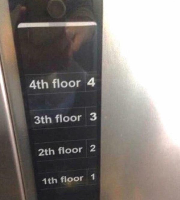 elevator 1th floor - 4th floor 3th floor 3 2th floor 2 1th floor 1