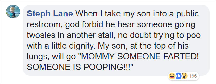 Dad's hilarious story with diarrhea