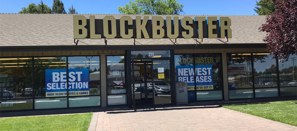 This is officially the last Blockbuster in the US. Bend, Oregon