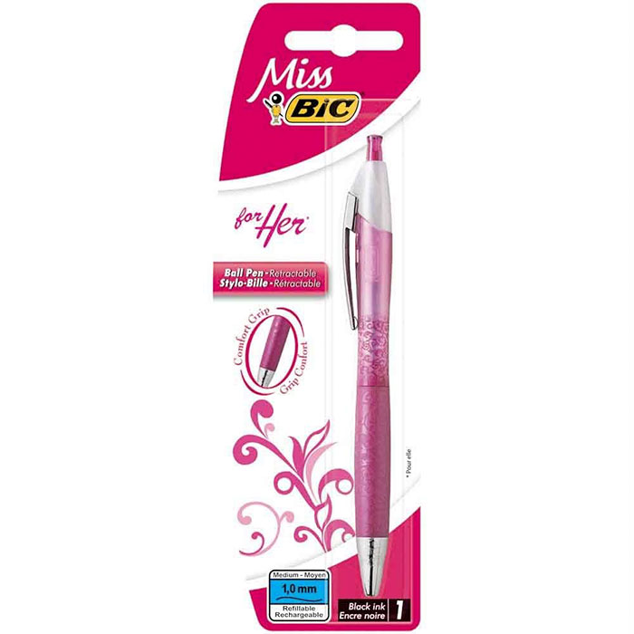 In 2012 Bic released a product for women they didn't even know they needed - "lady pens". These pointlessly gendered pens were mocked and failed to gain a consumer base