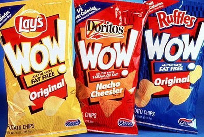 In 1998 Frito-Lay introduced new fat-free potato chips. People seemed to be hyped with this "miracle food" and within the first year sales reached $400 million. But sales plummeted soon after when it was revealed that the chips contain Olestra, a fat substitute with very undesirable side effects, such as abdominal cramping and loose stools.