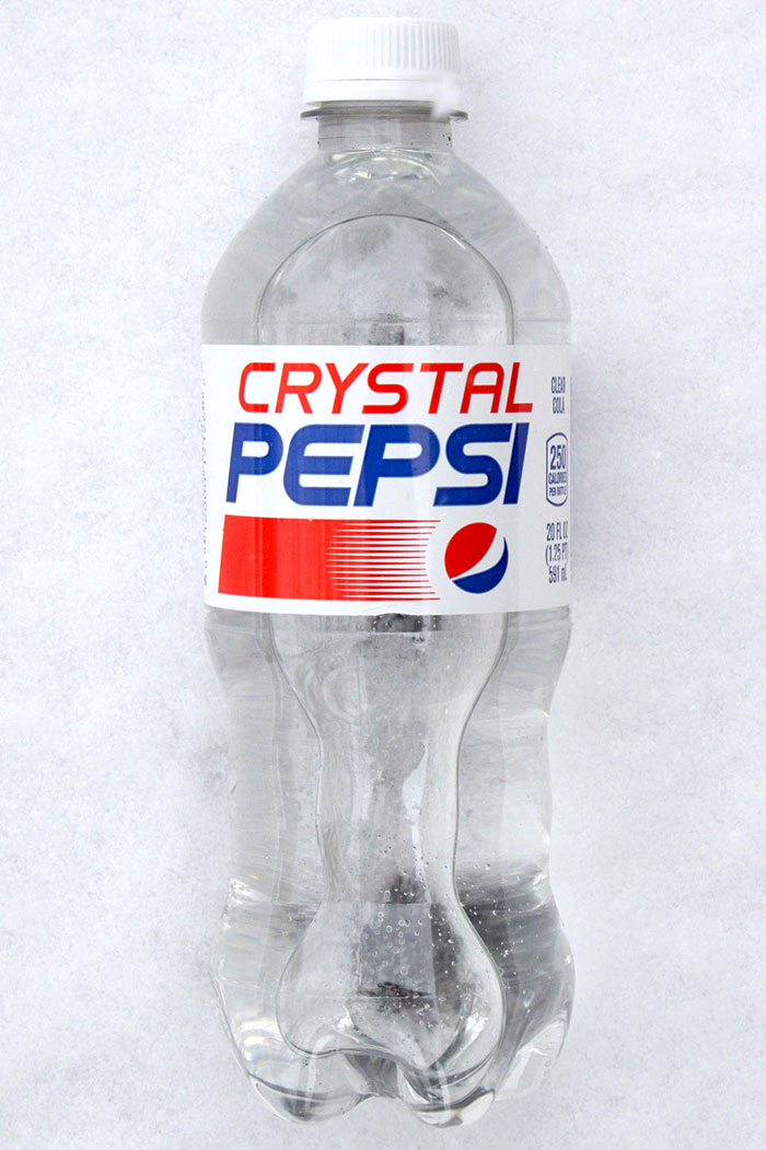 In 1992 Pepsi introduced a clear soda, "Crystal Pepsi". The product died a year later. David C. Novak who is credited with introducing the Crystal Pepsi concept admitted: "It would have been nice if I'd made sure the product tasted good".