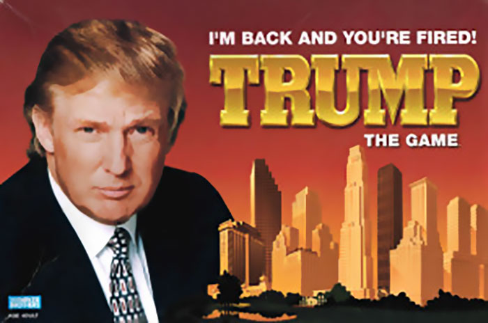 In 2011 Time magazine listed this game among "Top 10 Donald Trump Failures". This game was released in 1989 with only 800,000 copies sold out of an expected two million.